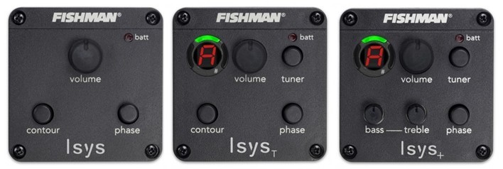 Fishman Presys II Acoustic Preamp and Pickup System